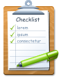 Checklist lorem ipsum consectetur