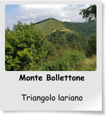 Monte Bollettone  Triangolo lariano
