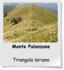 Monte Palanzone  Triangolo lariano