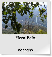 Pizzo Faiè   Verbano